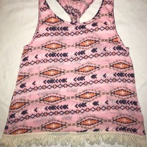 Day trip Aztec print tank